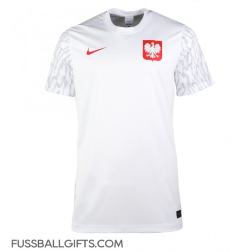 Polen Fußballbekleidung Heimtrikot Damen WM 2022 Kurzarm